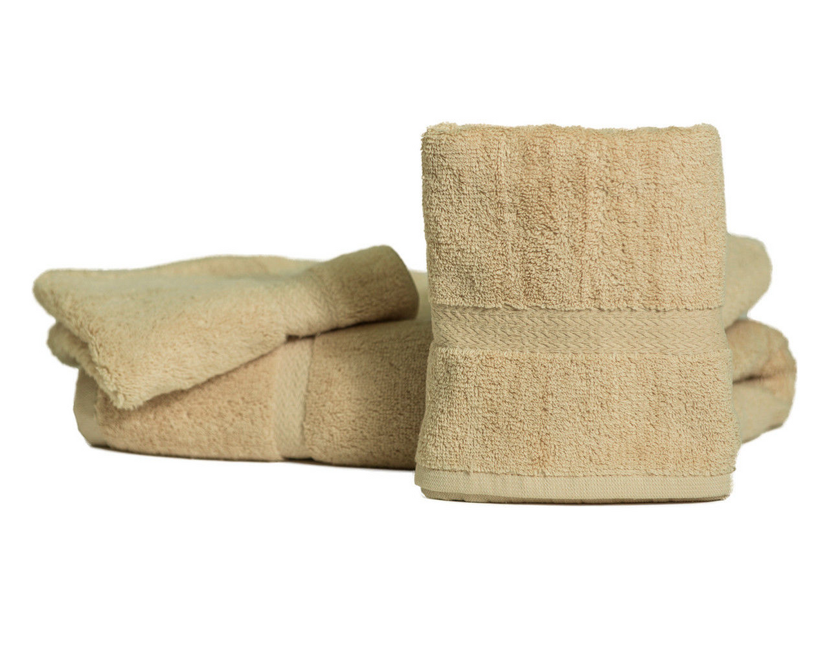 Royal Suite Beige Dobby Towels