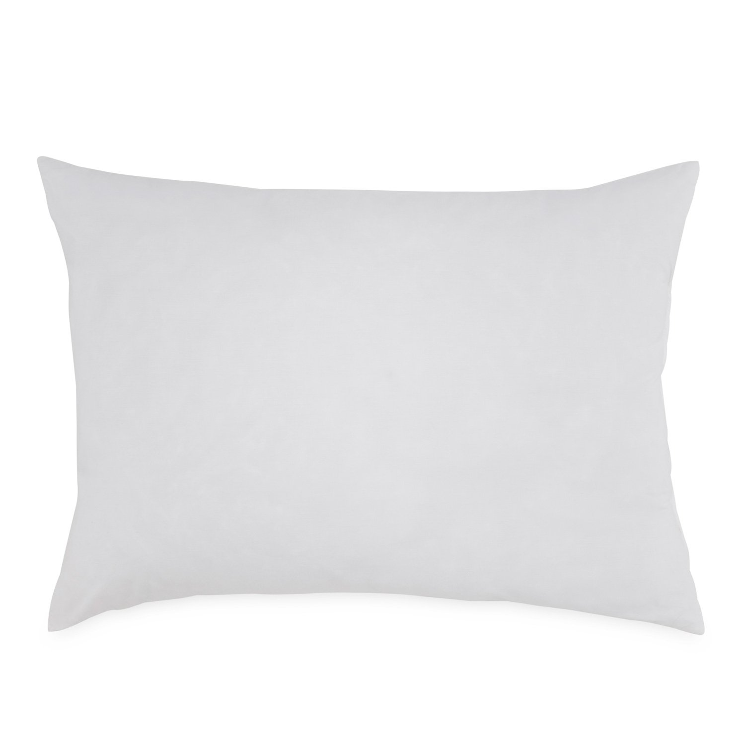 The WestPoint Home Clean Essentials T200 Pillow Protector Zipper, featuring antimicrobial technology, is shown against a white background—an ideal addition to hospitality bedding.