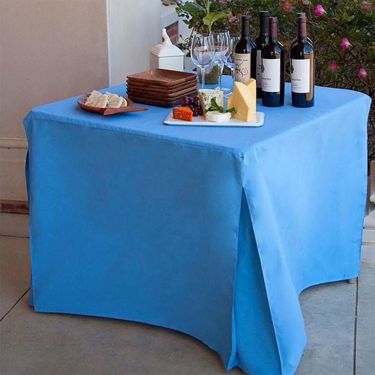 Solids - Platinum - Table Cover - Royal