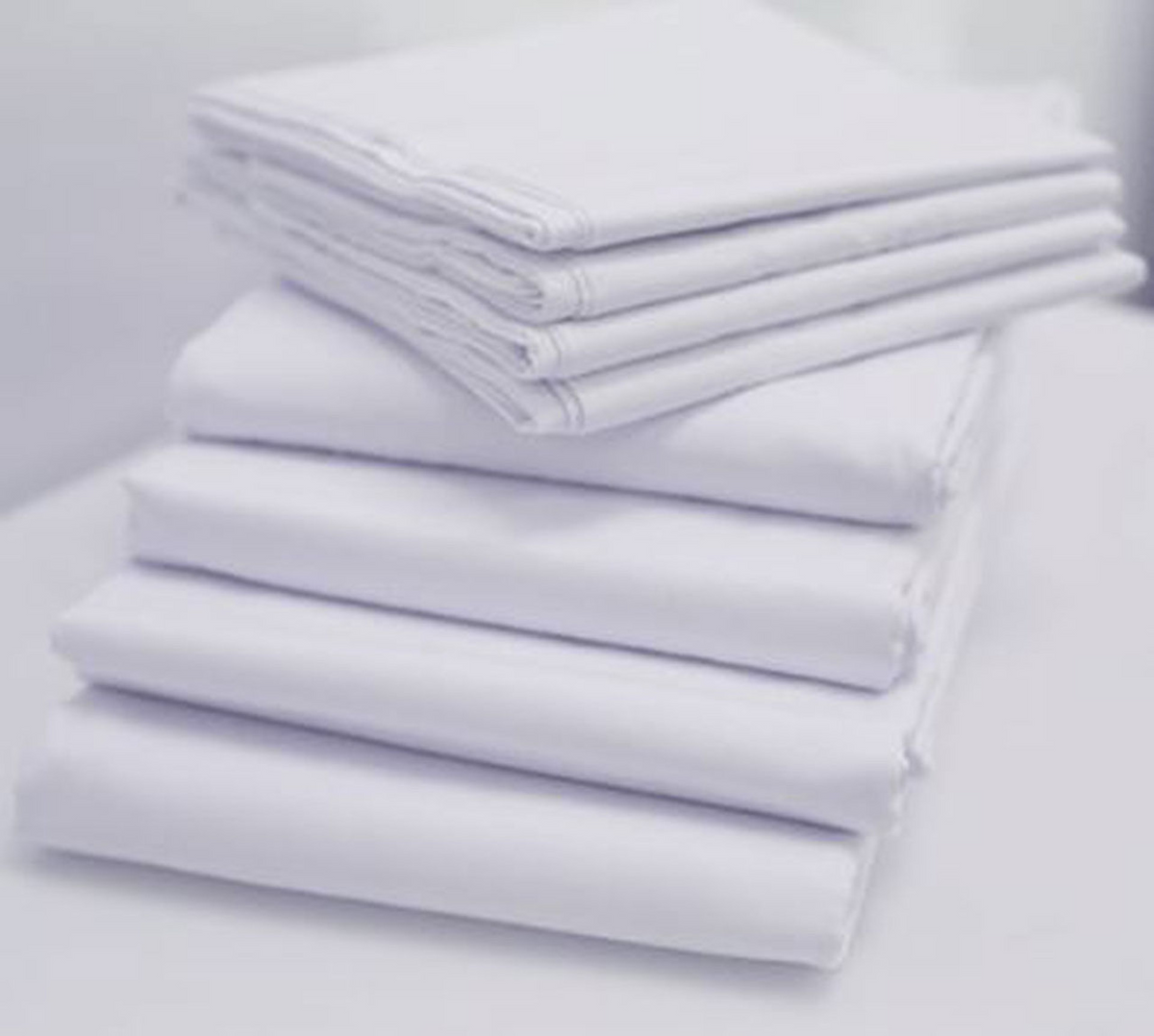 Flat Sheet Solid Percale Blend - 1Concier