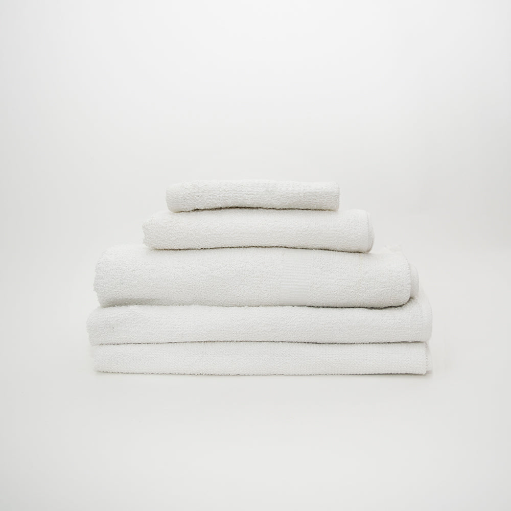 International Bath Towel - 100% Cotton - White