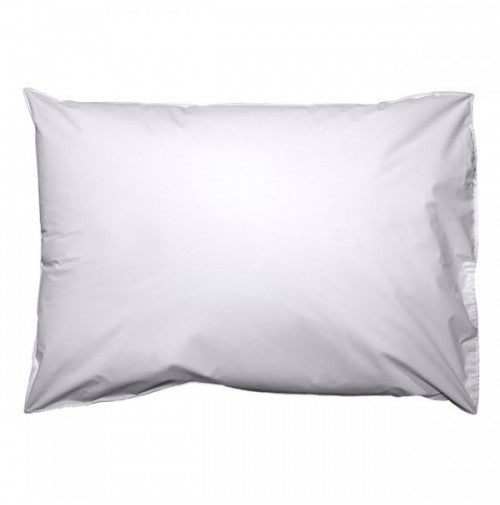 The KSE Staph Check Pillow is a plain white healthcare pillow with a smooth surface, shown against a white background.